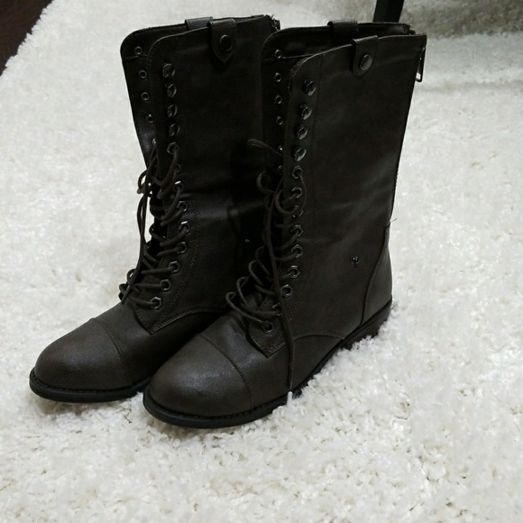 dollhouse combat boots